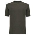 Genti Round T-shirt Donker Groen