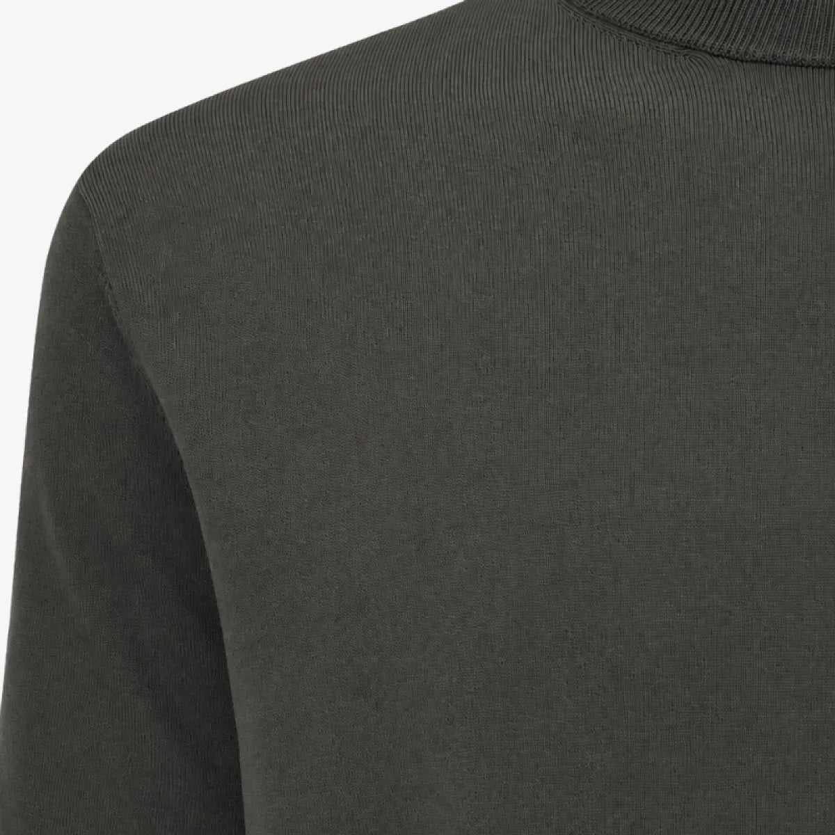 Genti Round T-shirt Donker Groen