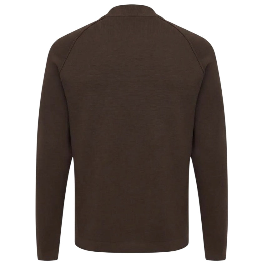Genti Turtle Sweater Bruin