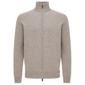 Genti Turtle Zip Vest Bruin