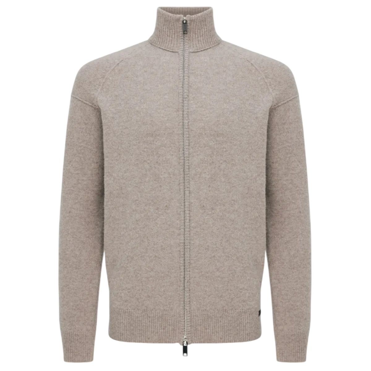 Genti Turtle Zip Vest Bruin