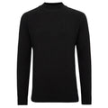 Genti Waffle Turtle Sweater Zwart