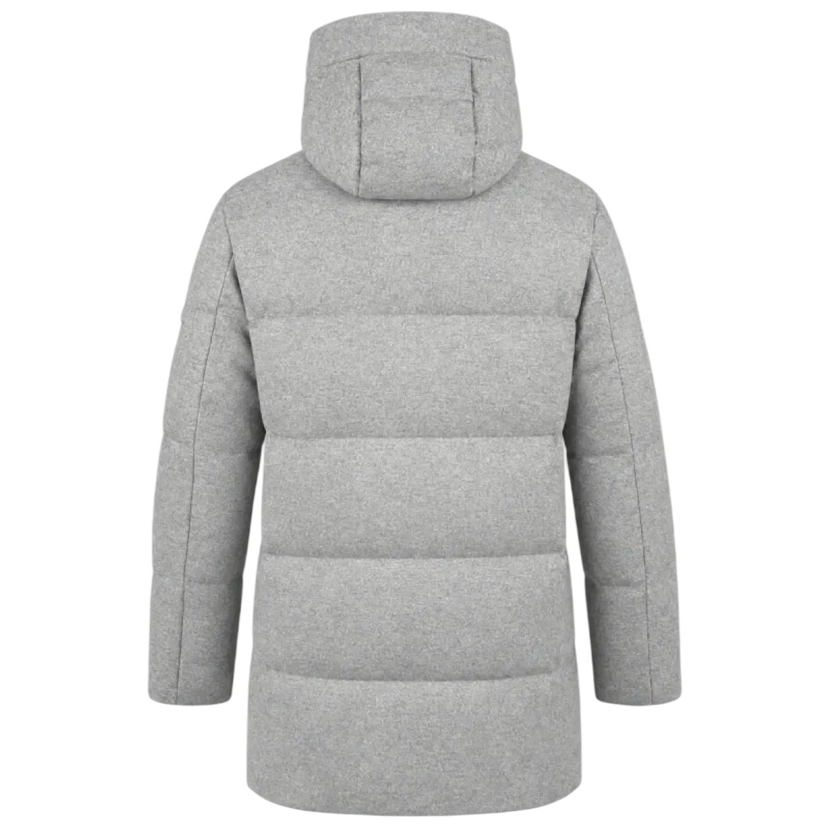 Genti Wool Chris Parka Grijs