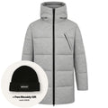Genti Wool Chris Parka Grijs