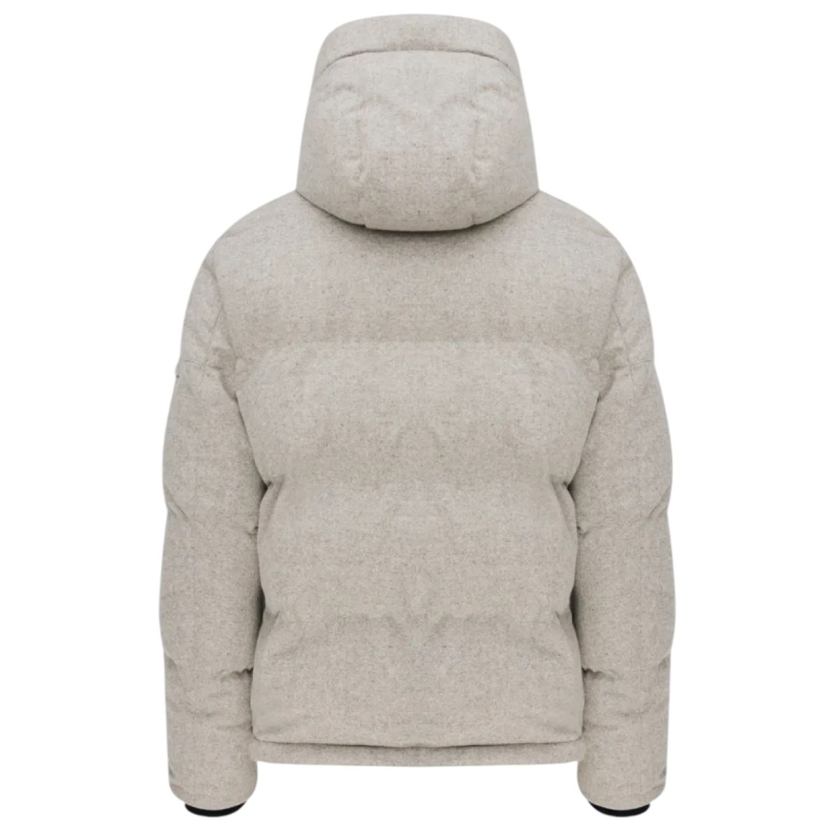 Genti Wool Cross Puffer Beige