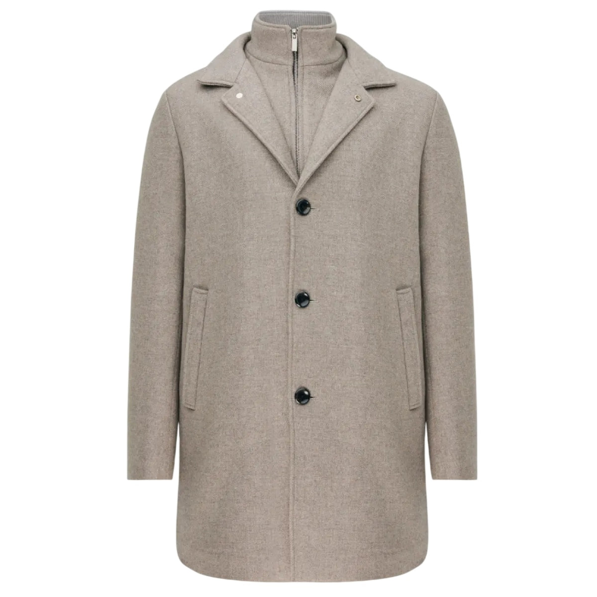 Gentiluomo Maurizio Mantel Jas Beige