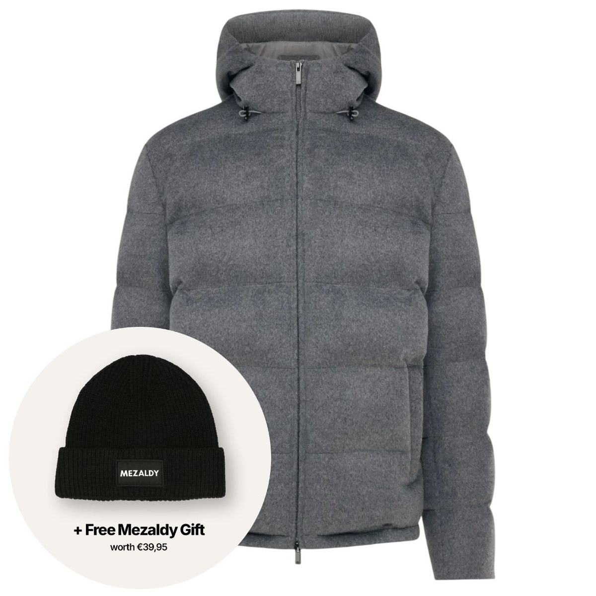 Gentiluomo Wool Bruno Puffer Antraciet