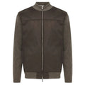 Gentiluomo Wool Zip Jack Bruin