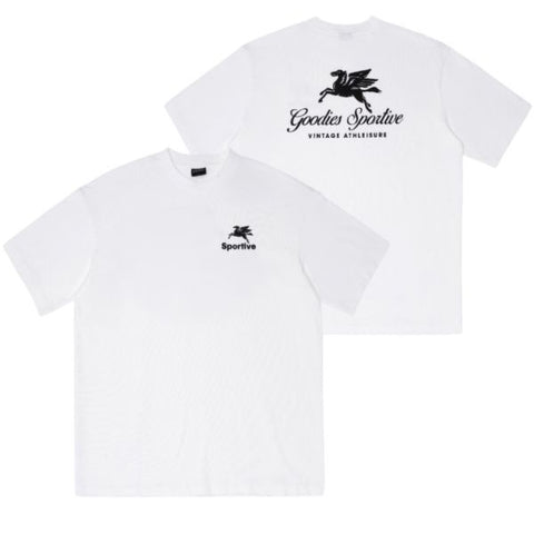 Goodies Sportive Pegasus T-shirt Wit