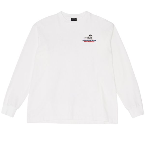 Goodies Sportive Whole Meal Longsleeve T-shirt Wit