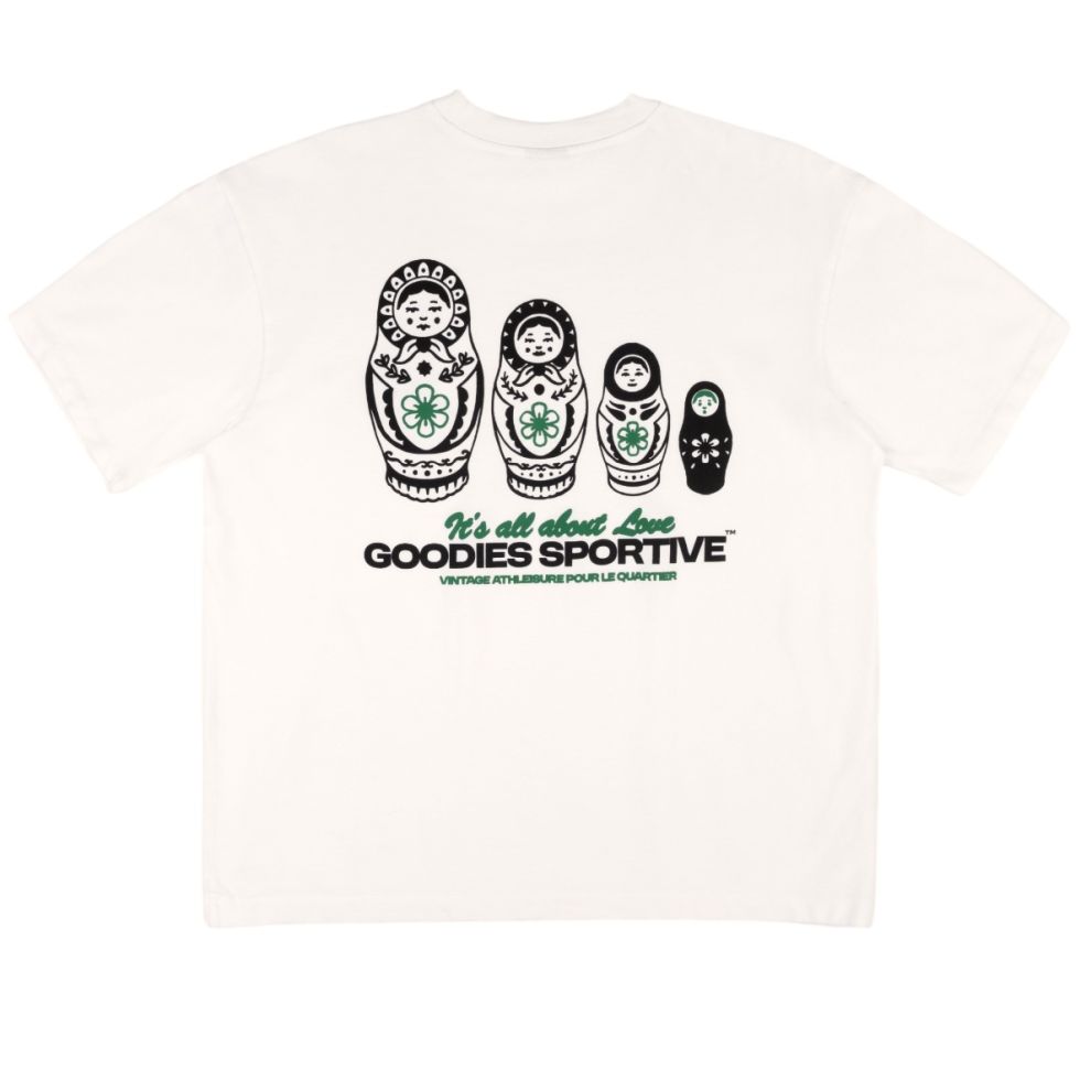 Goodies Sportive No Time No Play T-shirt Wit