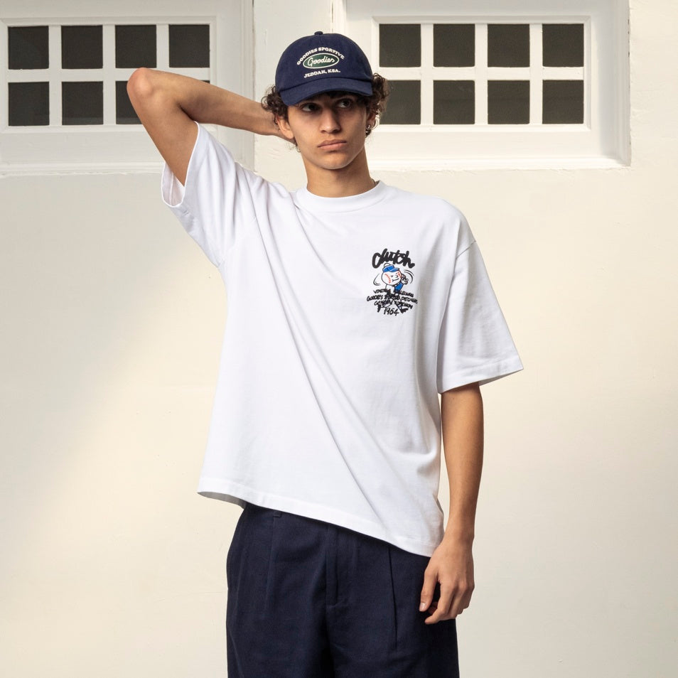 Goodies Sportive Pitcher's T-shirt Wit