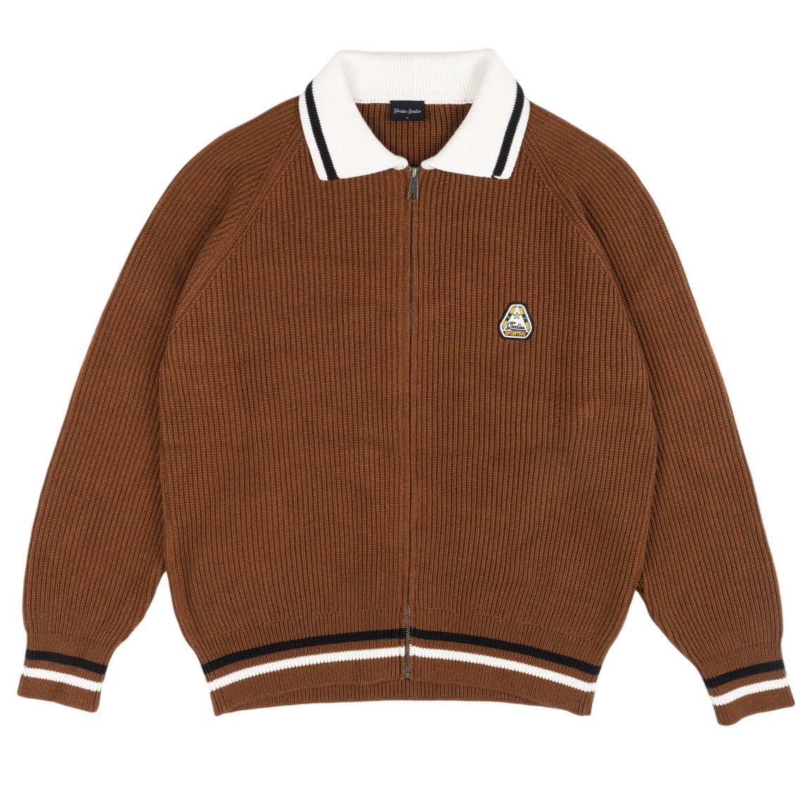 Goodies Sportive Toffee Polo Vest Bruin