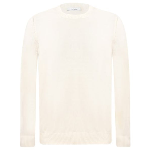 Gran Sasso Cotton Trui Off White