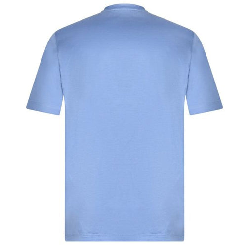 Gran Sasso Mercerized Cotton T-shirt Blauw