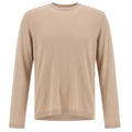 Herno Cotton & Cashmere Longsleeve T-shirt Beige
