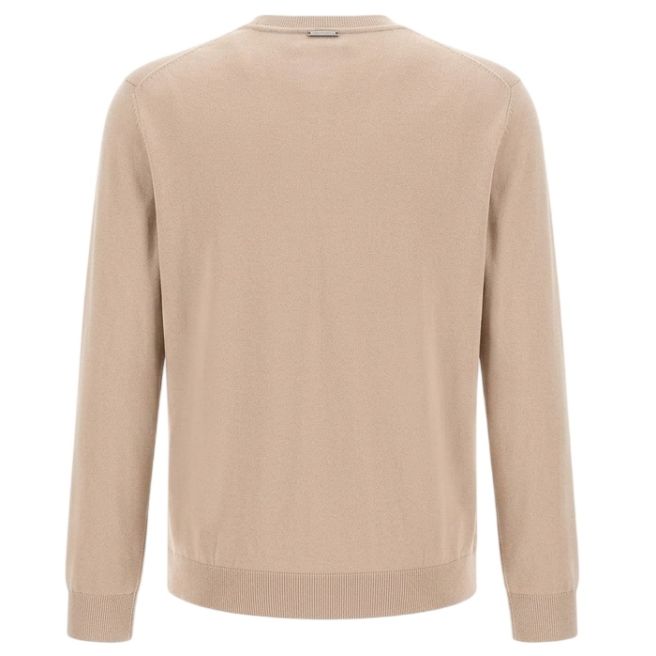 Herno Cotton & Cashmere Longsleeve T-shirt Beige