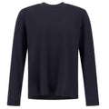 Herno Cotton & Cashmere Longsleeve T-shirt Navy
