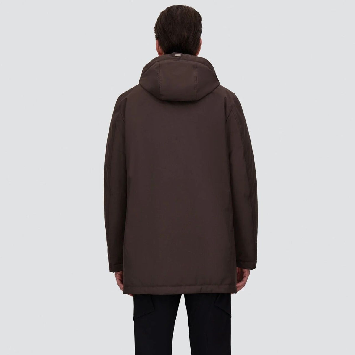 Herno New Business Coat Bruin