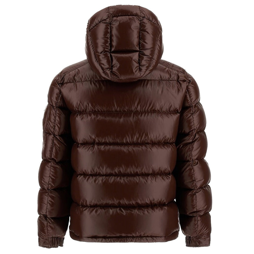 Herno Shiny Quilted Puffer Bruin