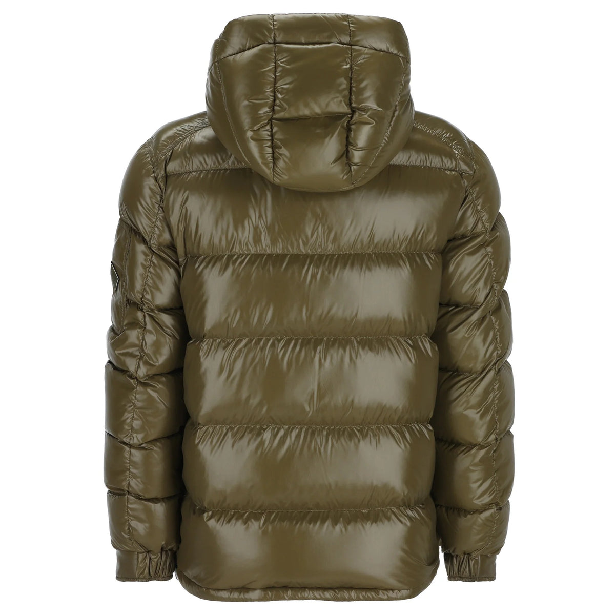 Herno Shiny Quilted Puffer Donker Groen