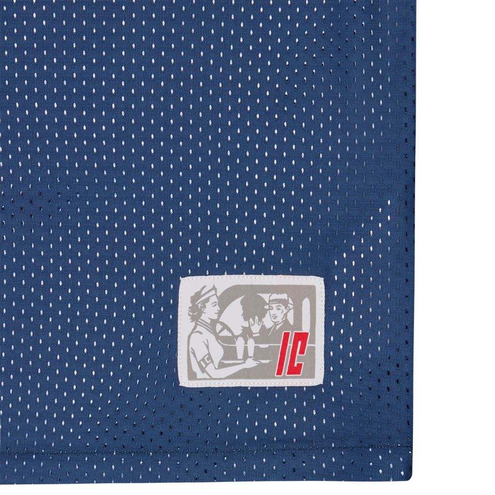 Icecream Moto Racer Mesh Longsleeve T-shirt Navy