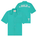 In Gold We Trust The Beach Overhemd Blauw
