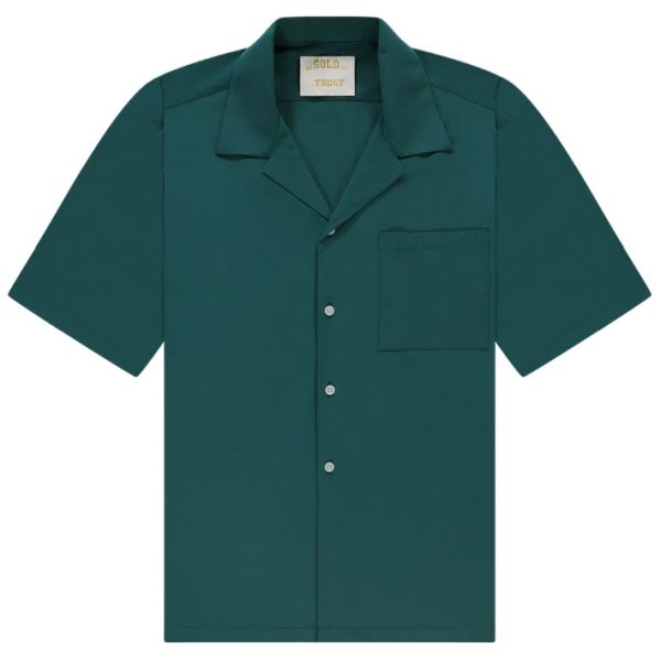 In Gold We Trust The Beach Overhemd Turquoise
