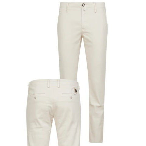Jacob Cohën Bobby Chino A81 Off White