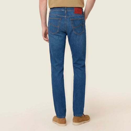 Jacob Cohën Nick Slim Jeans 200D Blauw