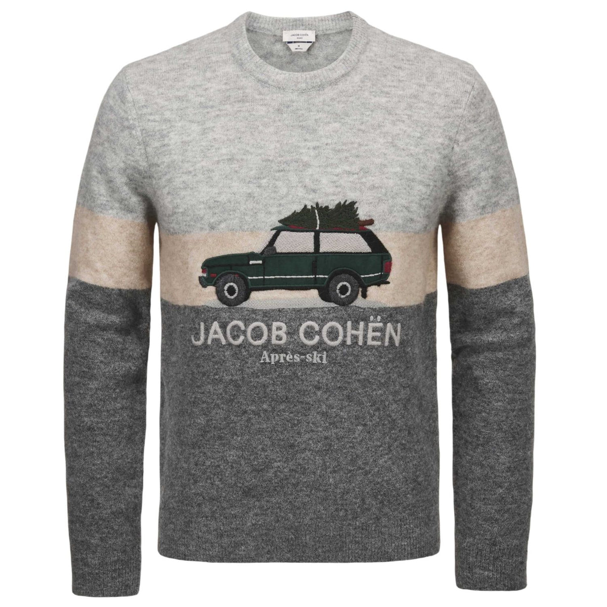 Jacob Cohën Après-Ski Knitted Sweater Grijs