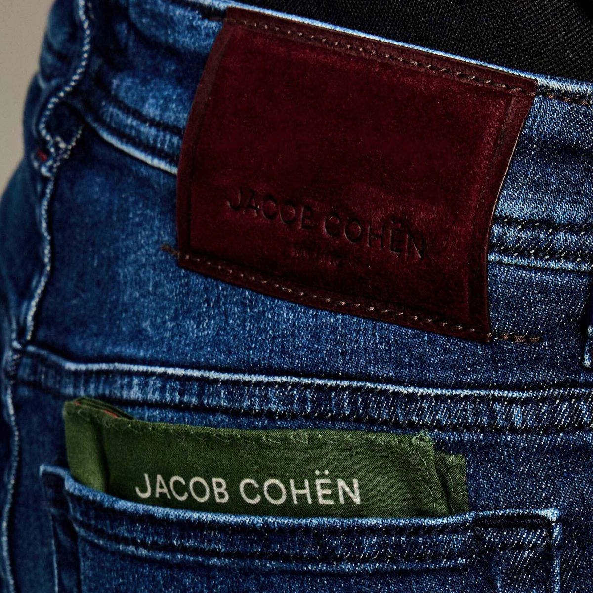 Jacob Cohën Bard Jeans 100D Donker Blauw