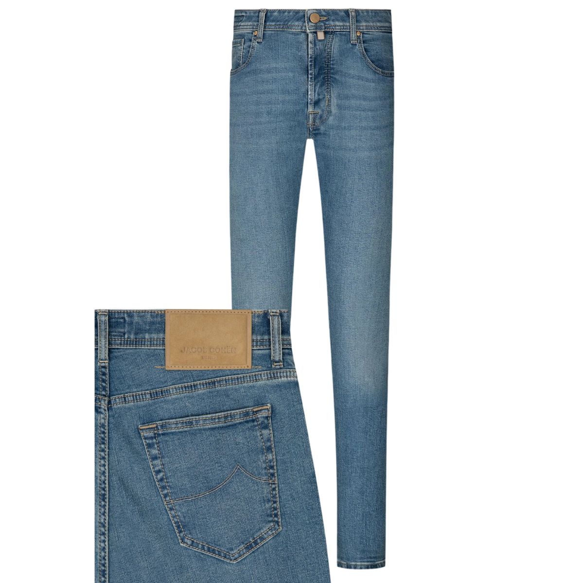 Jacob Cohën Bard Jeans 300D Licht Blauw