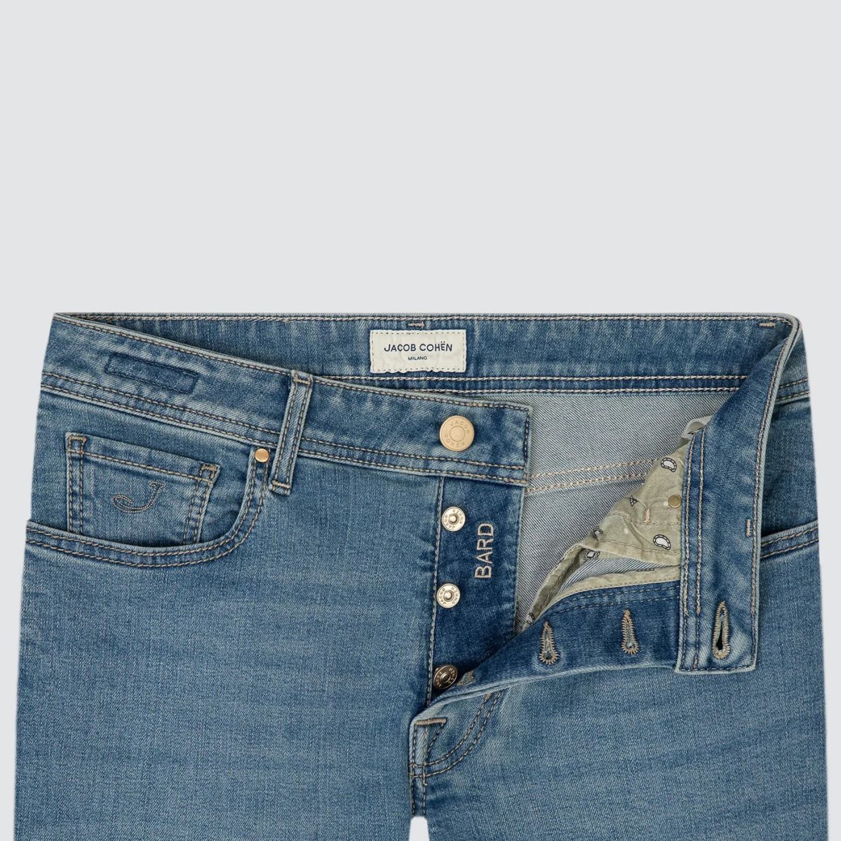 Jacob Cohën Bard Jeans 300D Licht Blauw