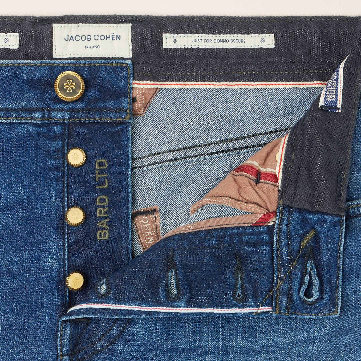 Jacob Cohën Bard Limited Edition Jeans 100D Donker Blauw