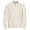 Jacob Cohën Cashmere Longsleeve Polo Beige