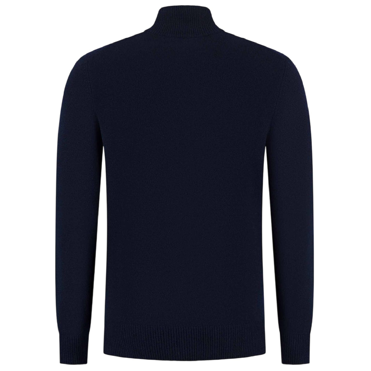 Jacob Cohën Half-Zip Sweater Donker Blauw
