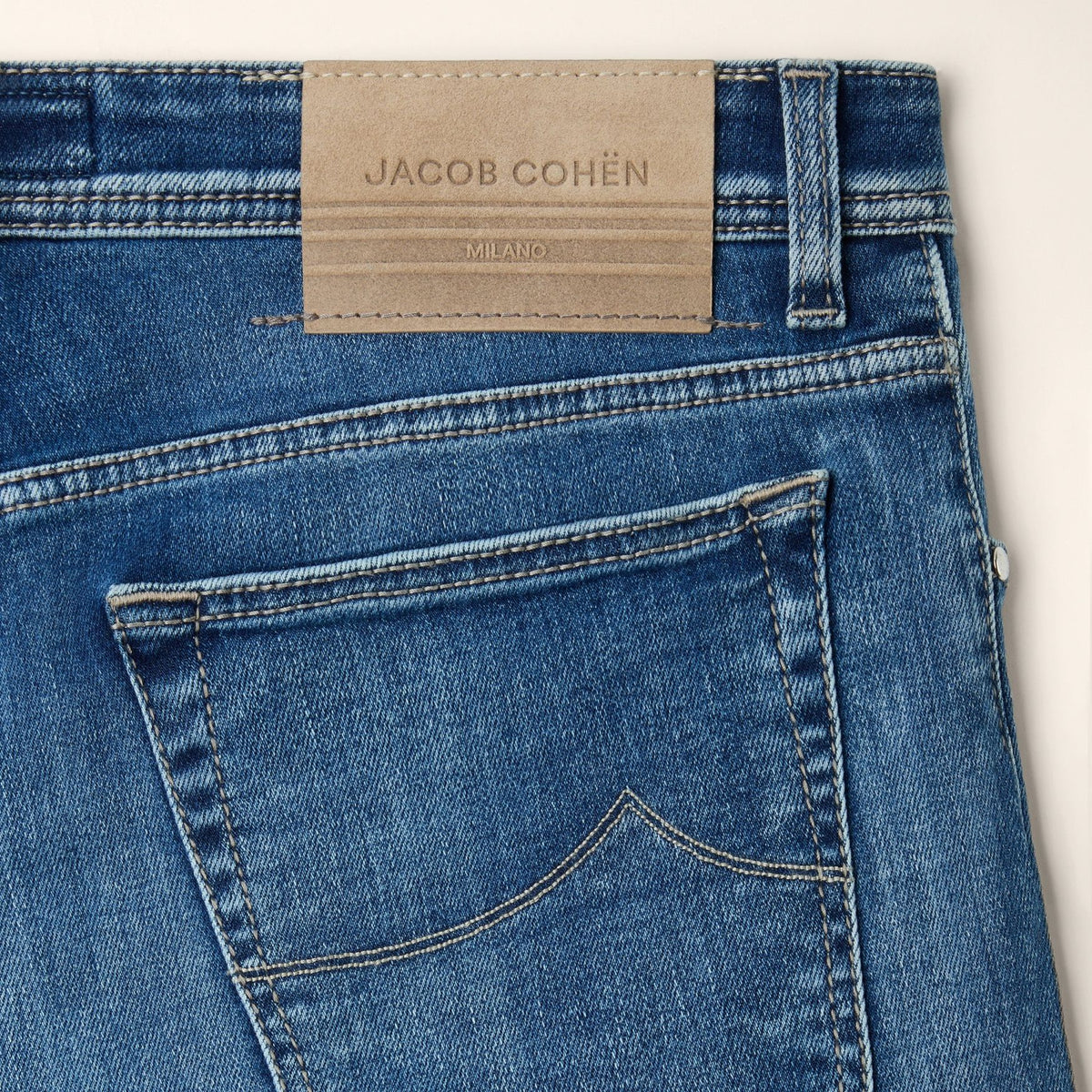 Jacob Cohën Nick Slim Jeans 300D Licht Blauw