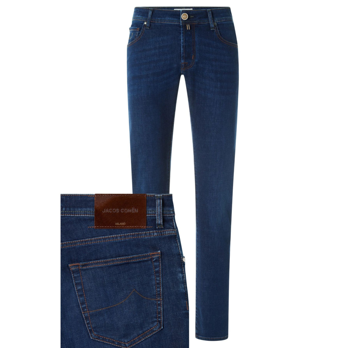 Jacob Cohën Nick Super Slim Jeans 200D Blauw