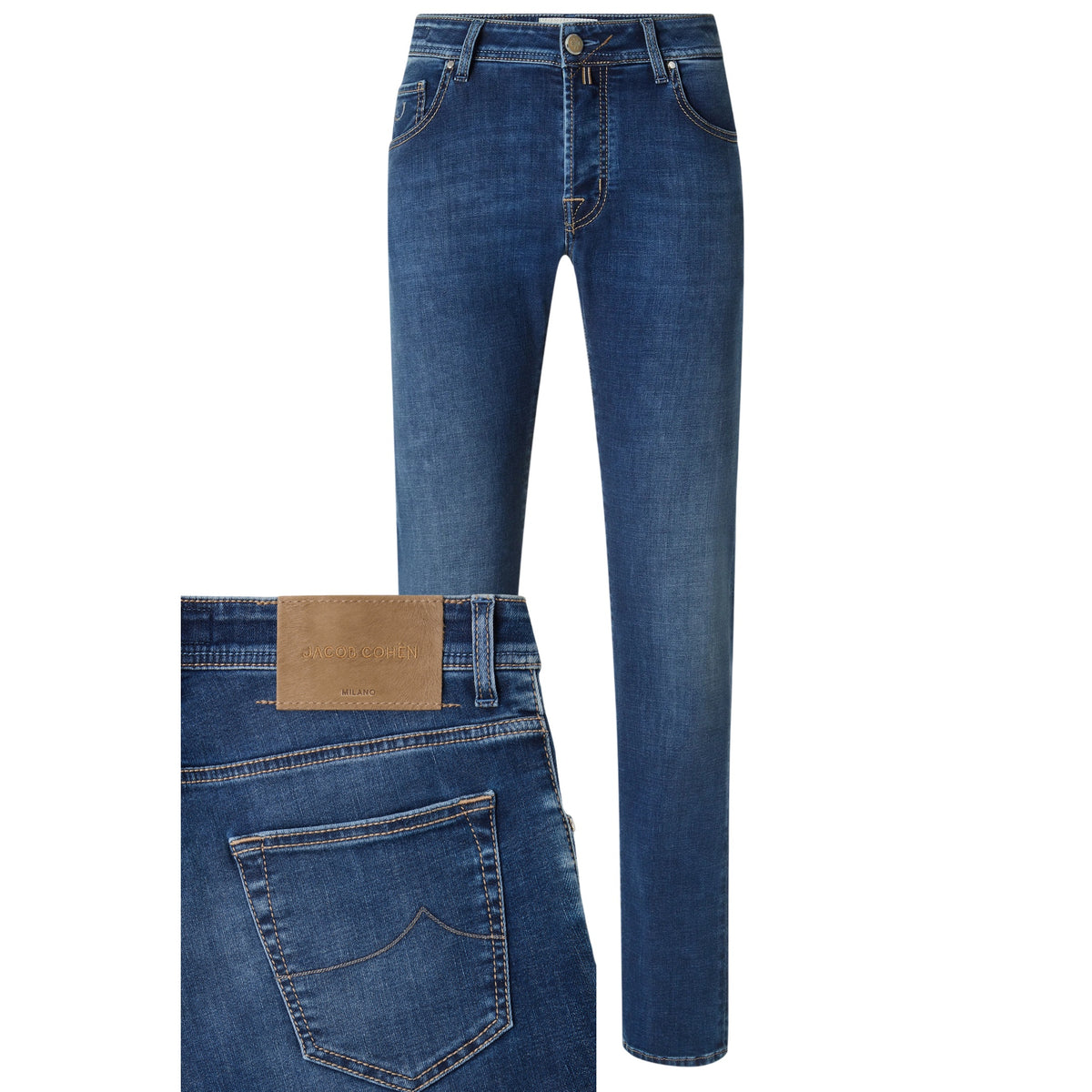 Jacob Cohën Nick Super Slim Jeans 300D Licht Blauw