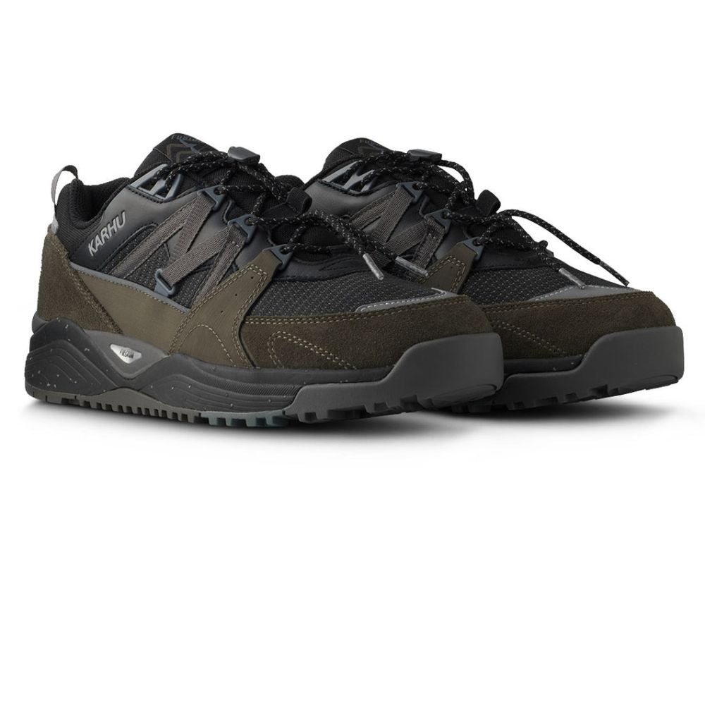Karhu Fusion XC WP Sneaker Zwart/Donker Groen