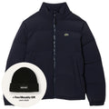 Lacoste Hooded Down Puffer Navy