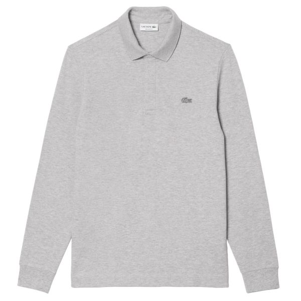 Lacoste Smart Paris Longsleeve Polo Grijs