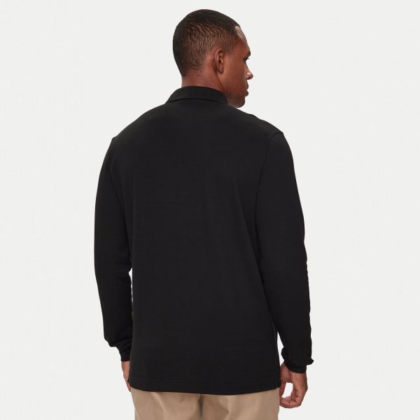 Lacoste Smart Paris Longsleeve Polo Zwart