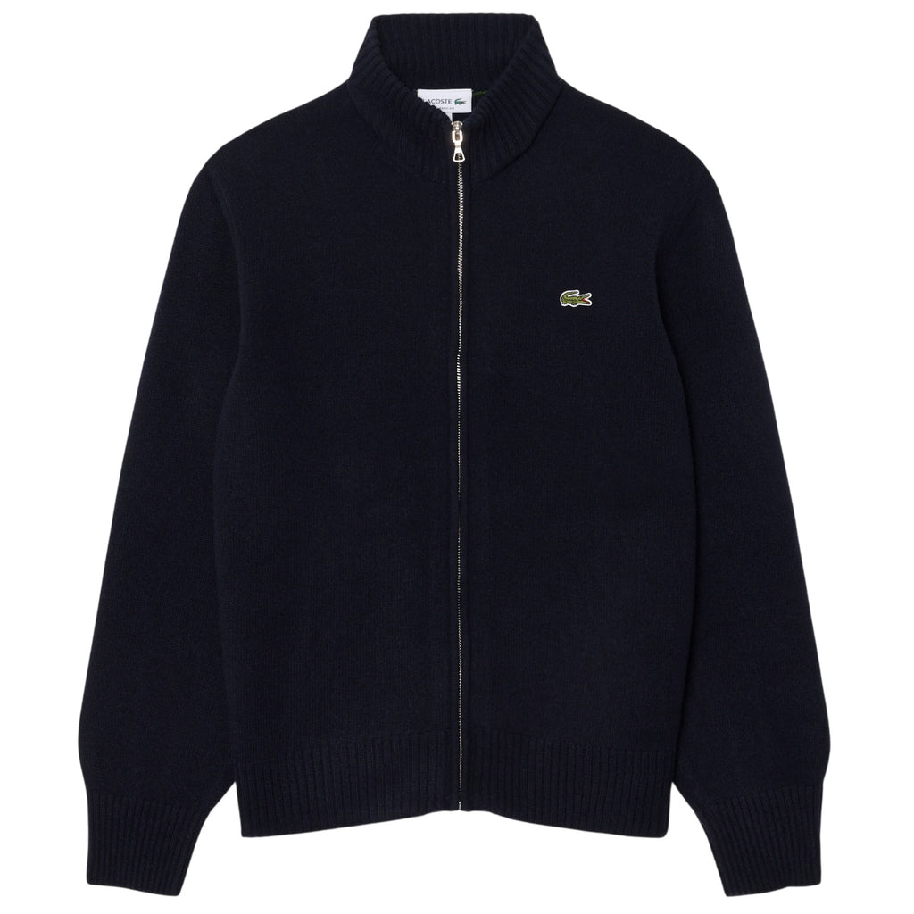 Lacoste Carded Wool Vest Navy