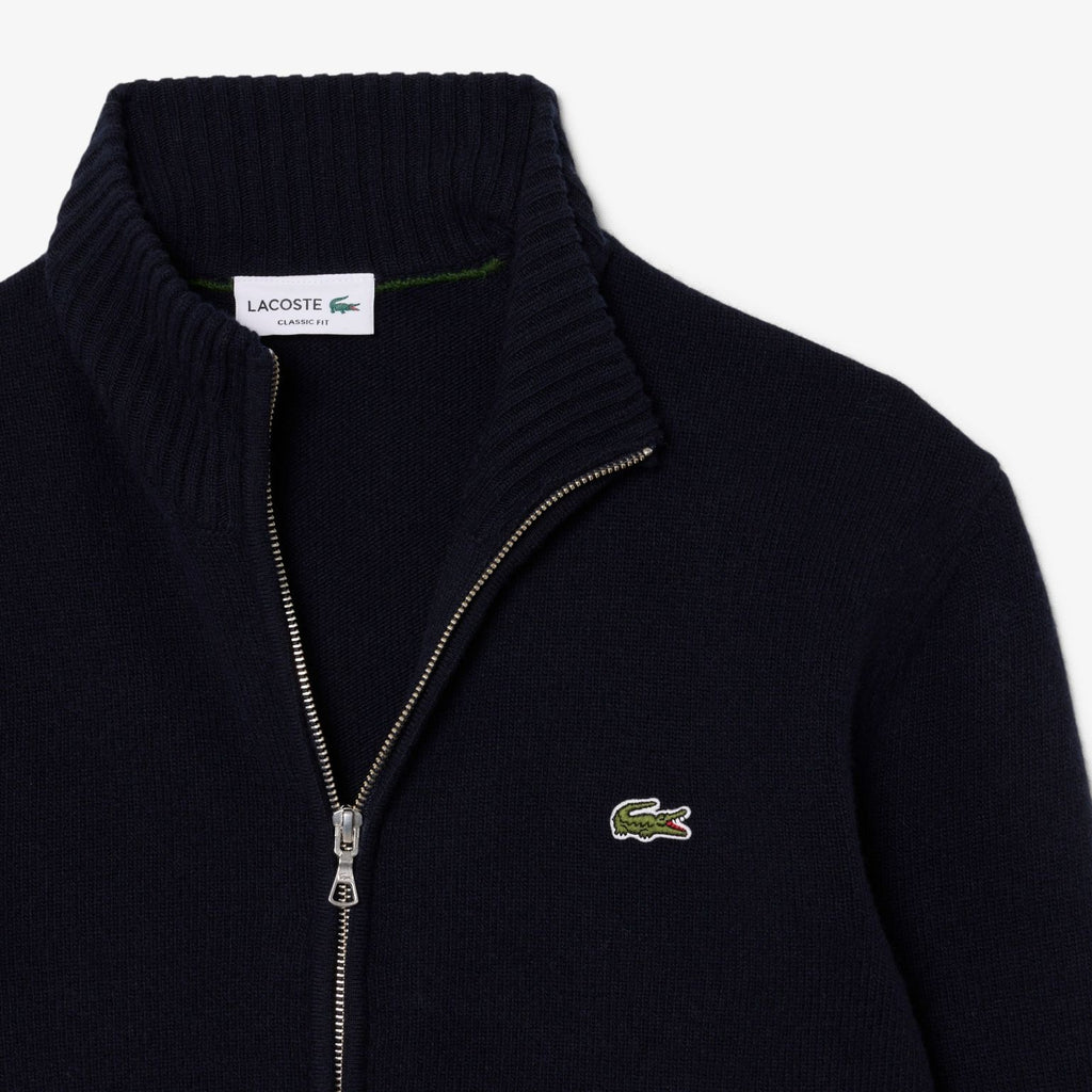 Lacoste Carded Wool Vest Navy