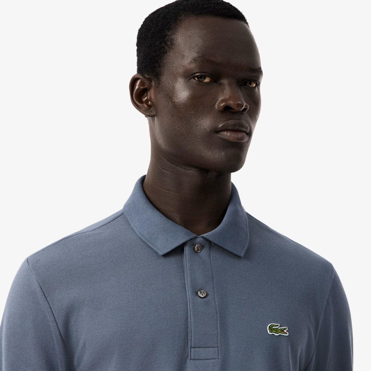 Lacoste Classic Fit Longsleeve Polo Grijs