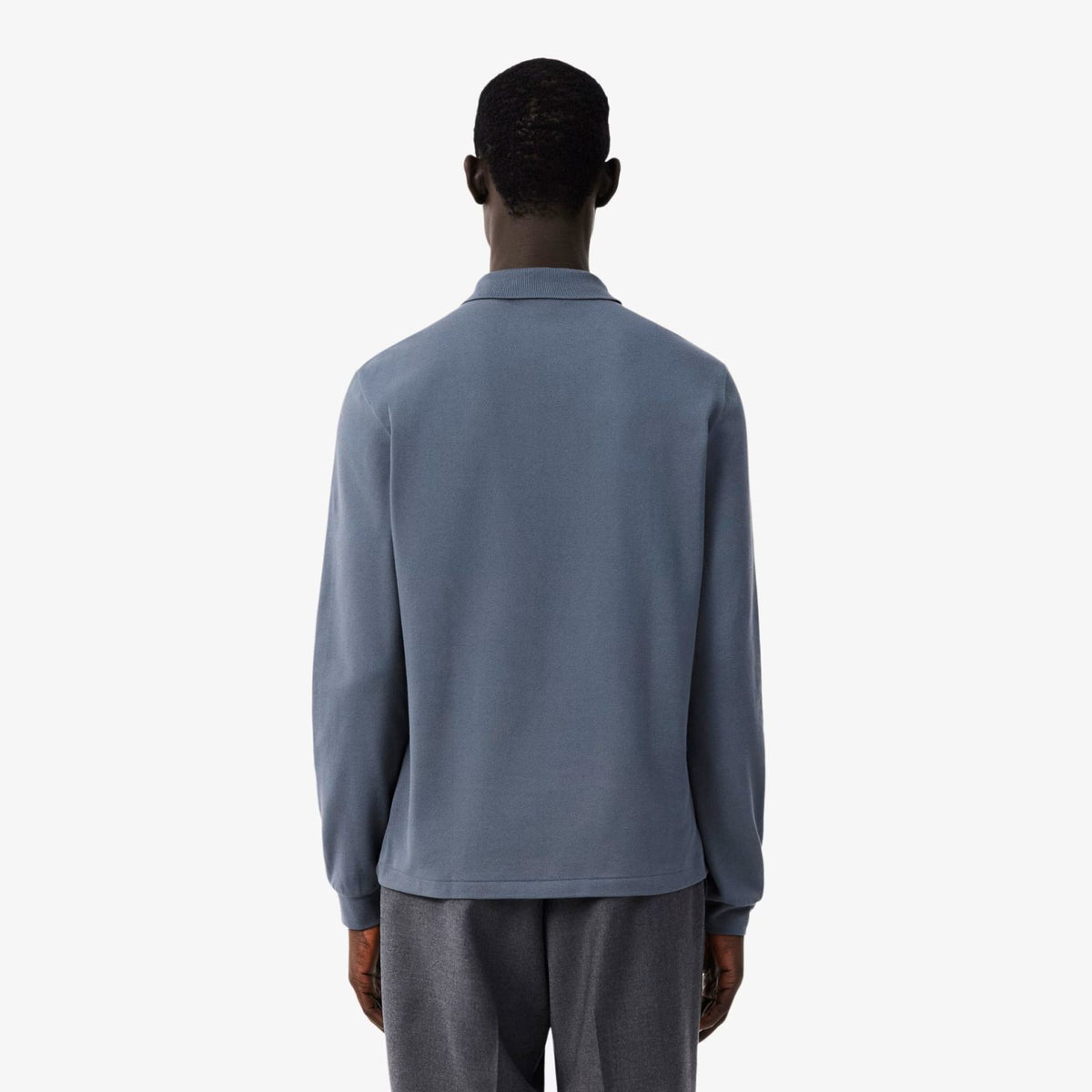 Lacoste Classic Fit Longsleeve Polo Grijs