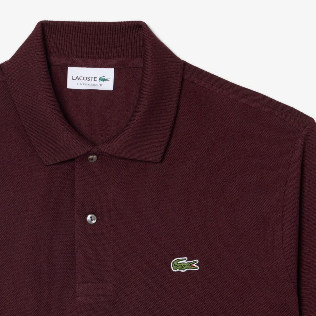 Lacoste Classic Fit Polo Bordeaux