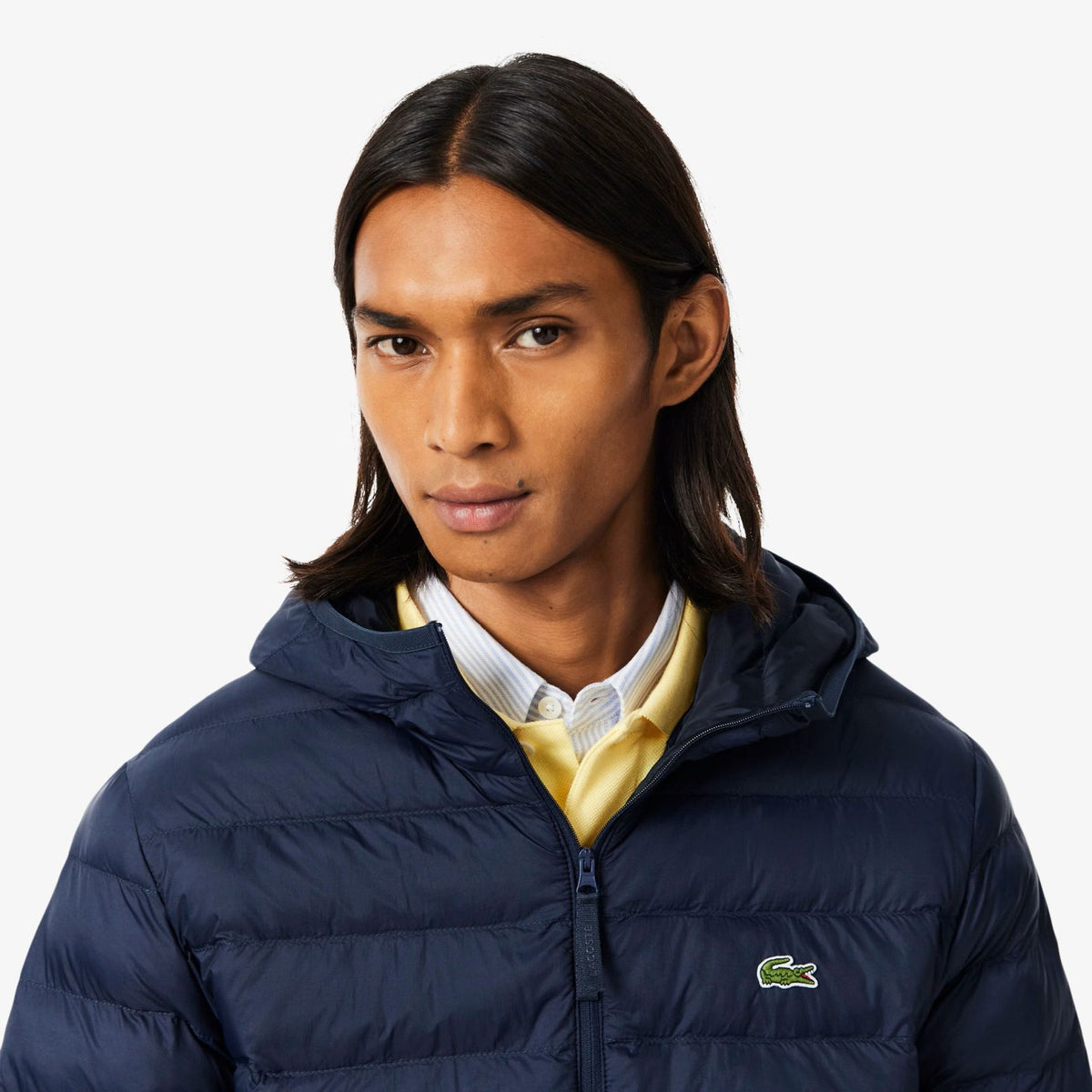 Lacoste Down Jas Navy